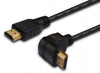 Kabel HDMI Savio CL-108 1,5m, OFC, 4K v2.0, kątowy